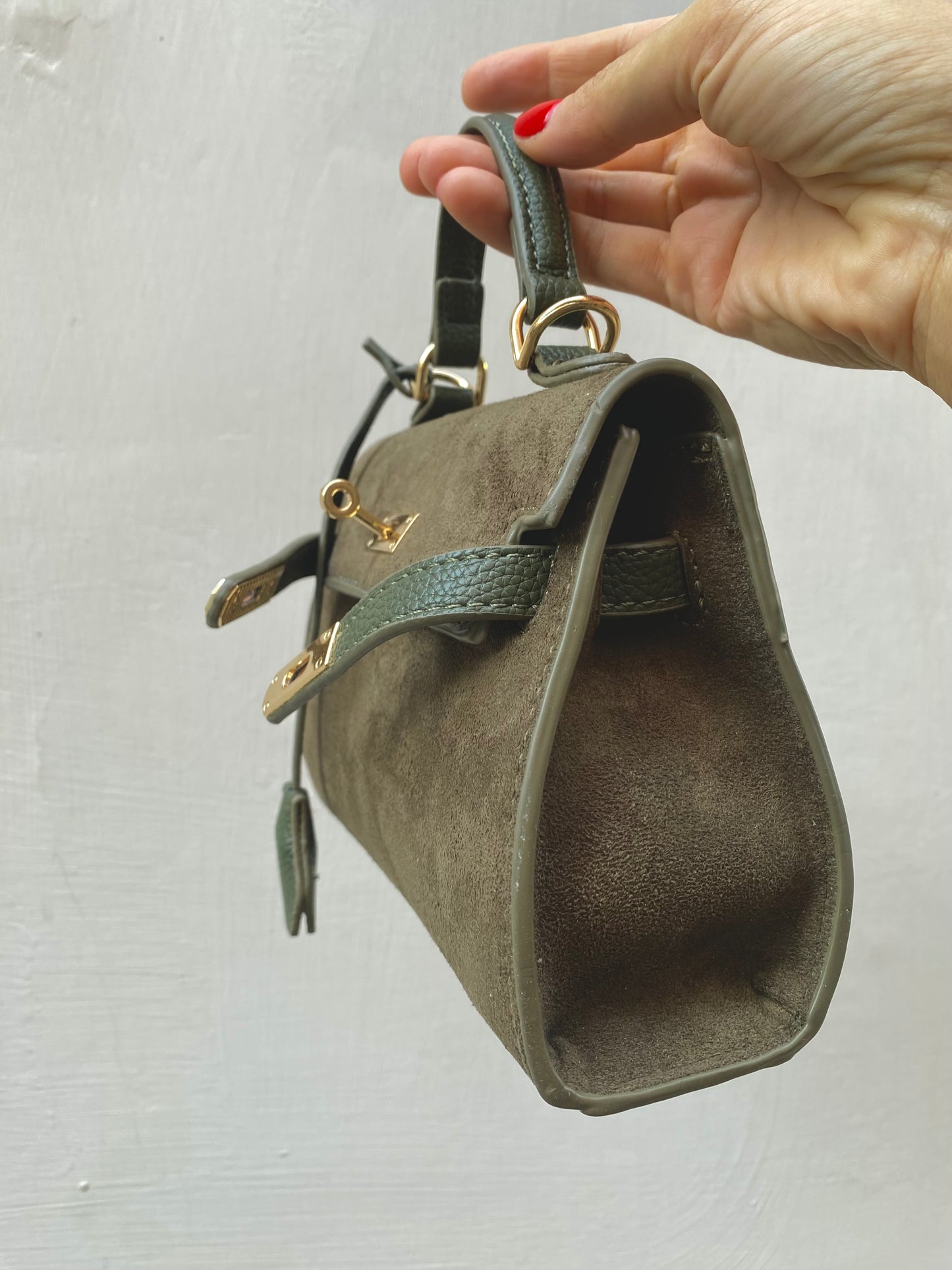 Kelly mini size Camoscio
