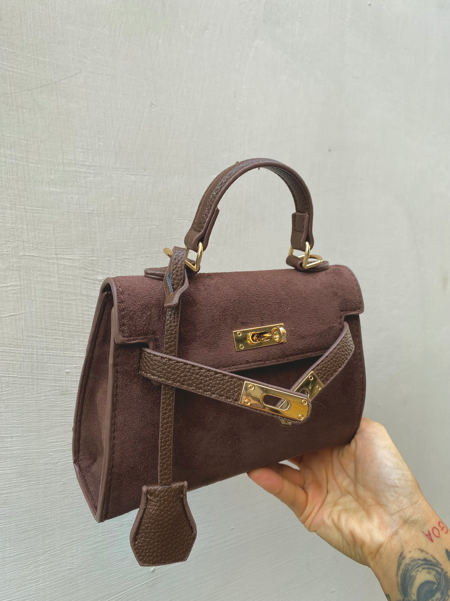 Kelly mini size Camoscio