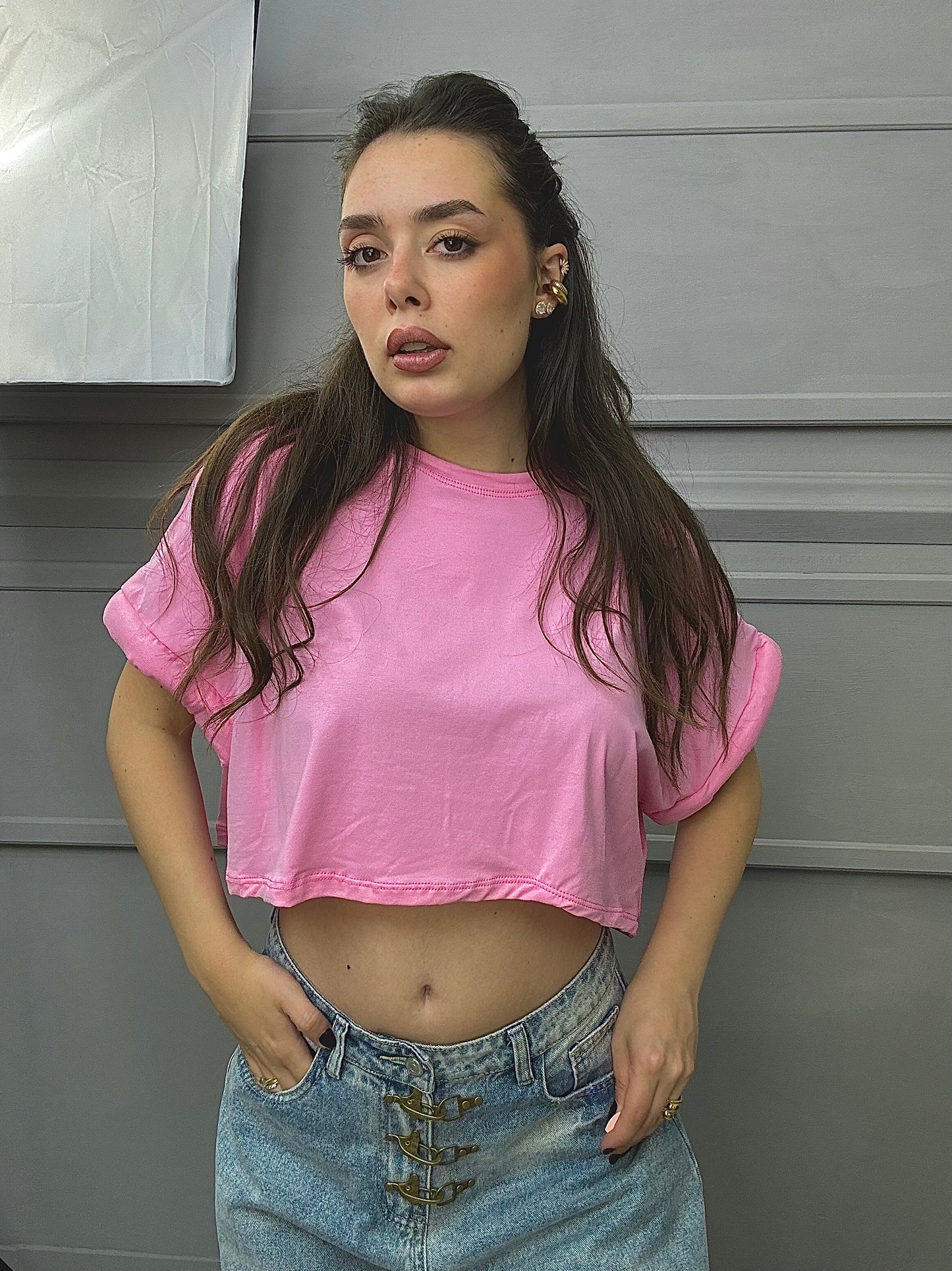 Crop T-Shirt Bubble