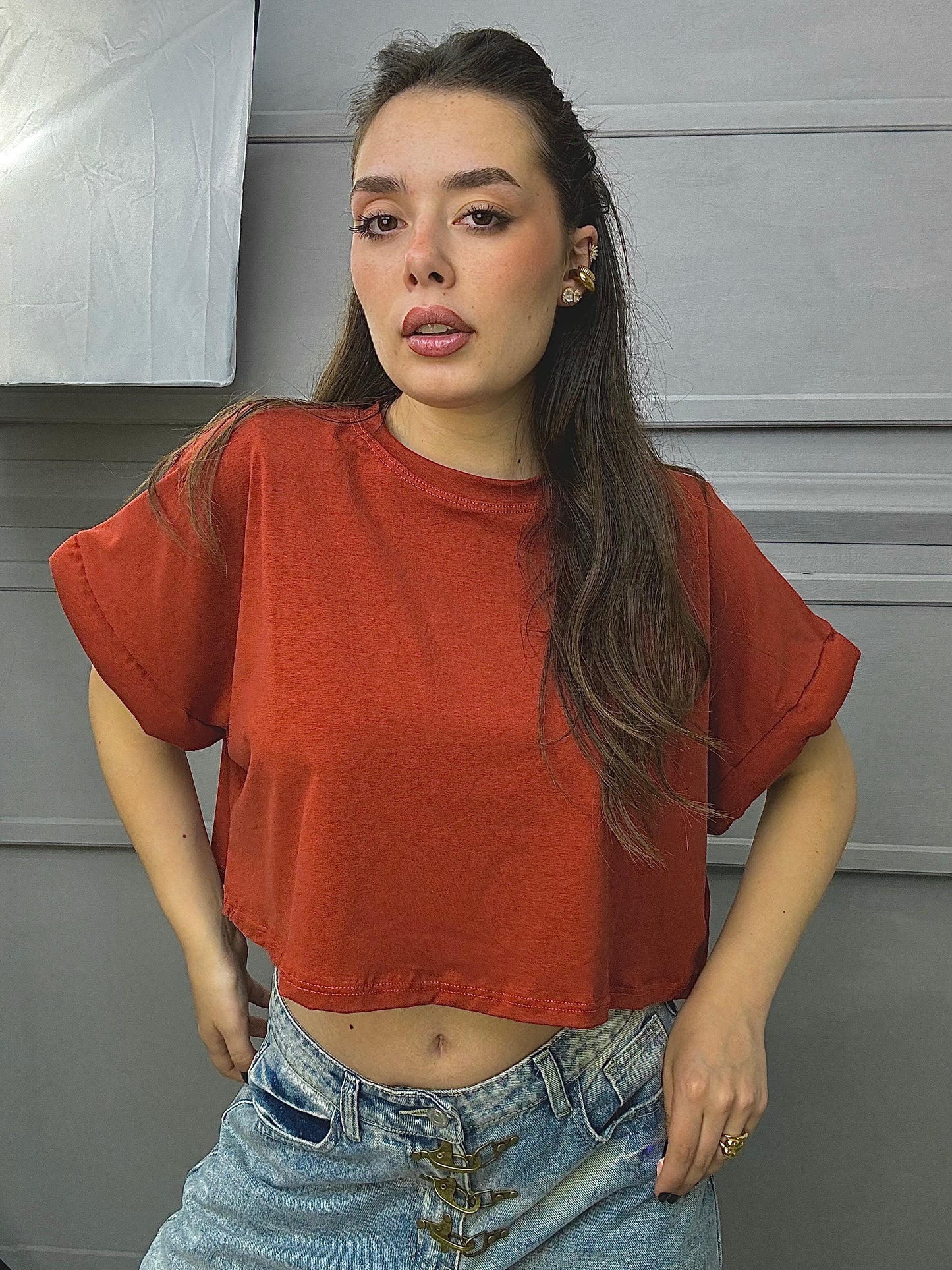 Crop T-Shirt Bubble