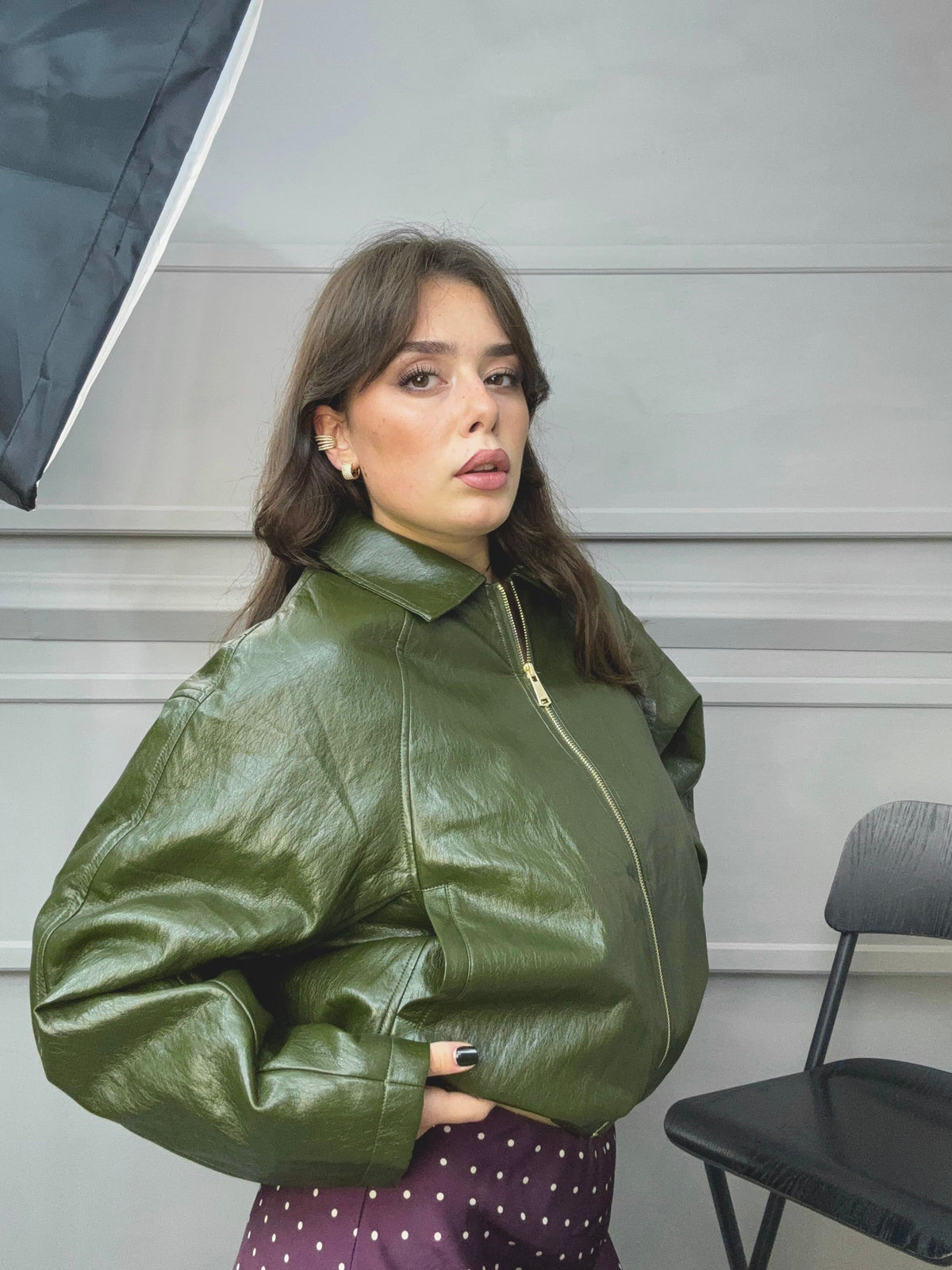 Bomber in Ecopelle