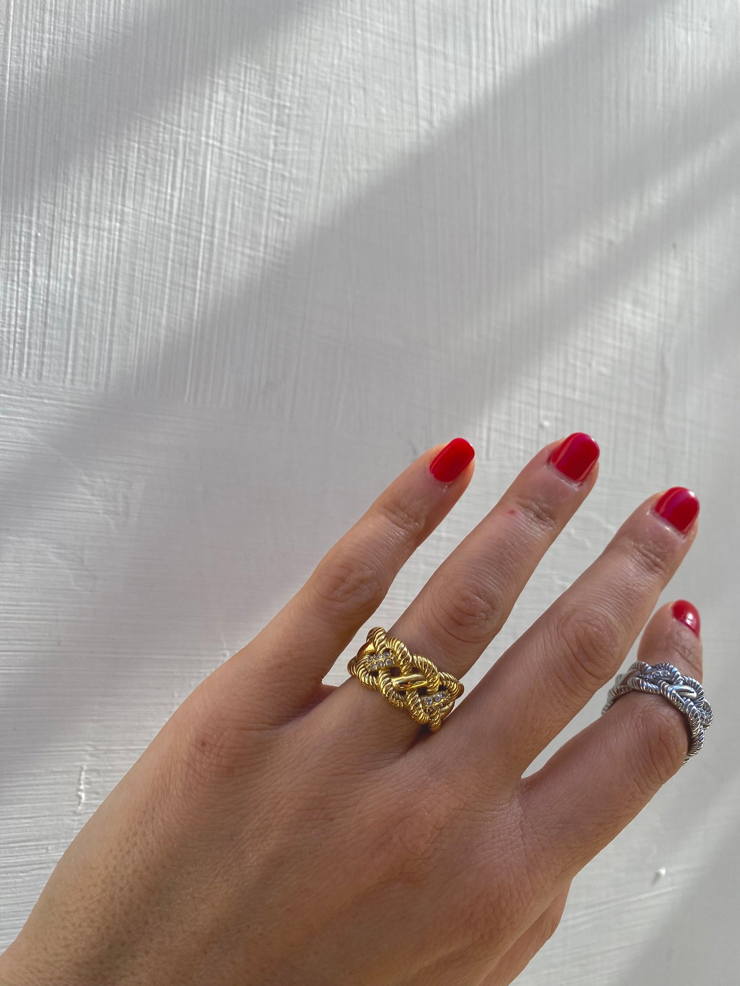 Anello Treccia
