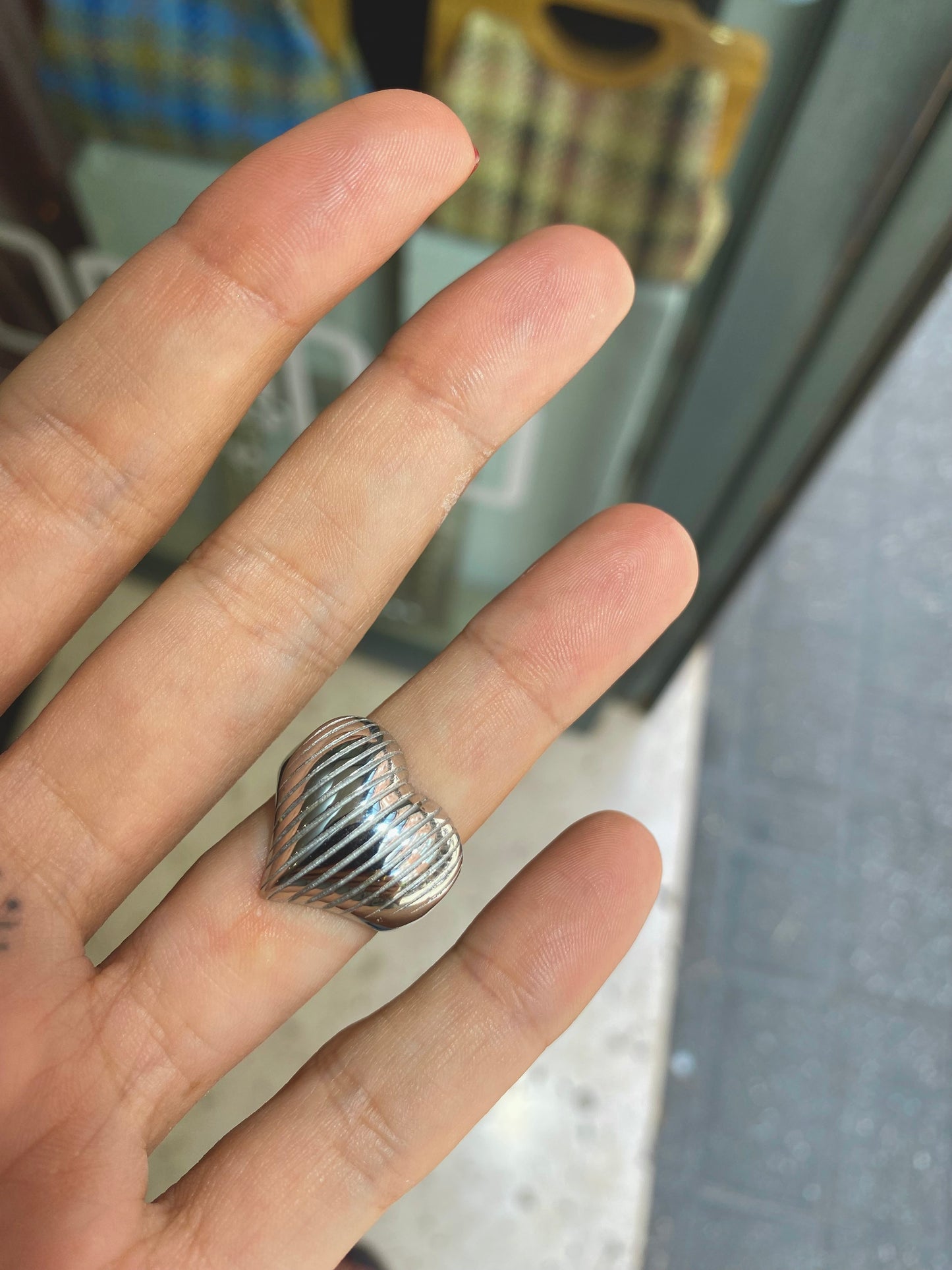 anello cuore millerighe