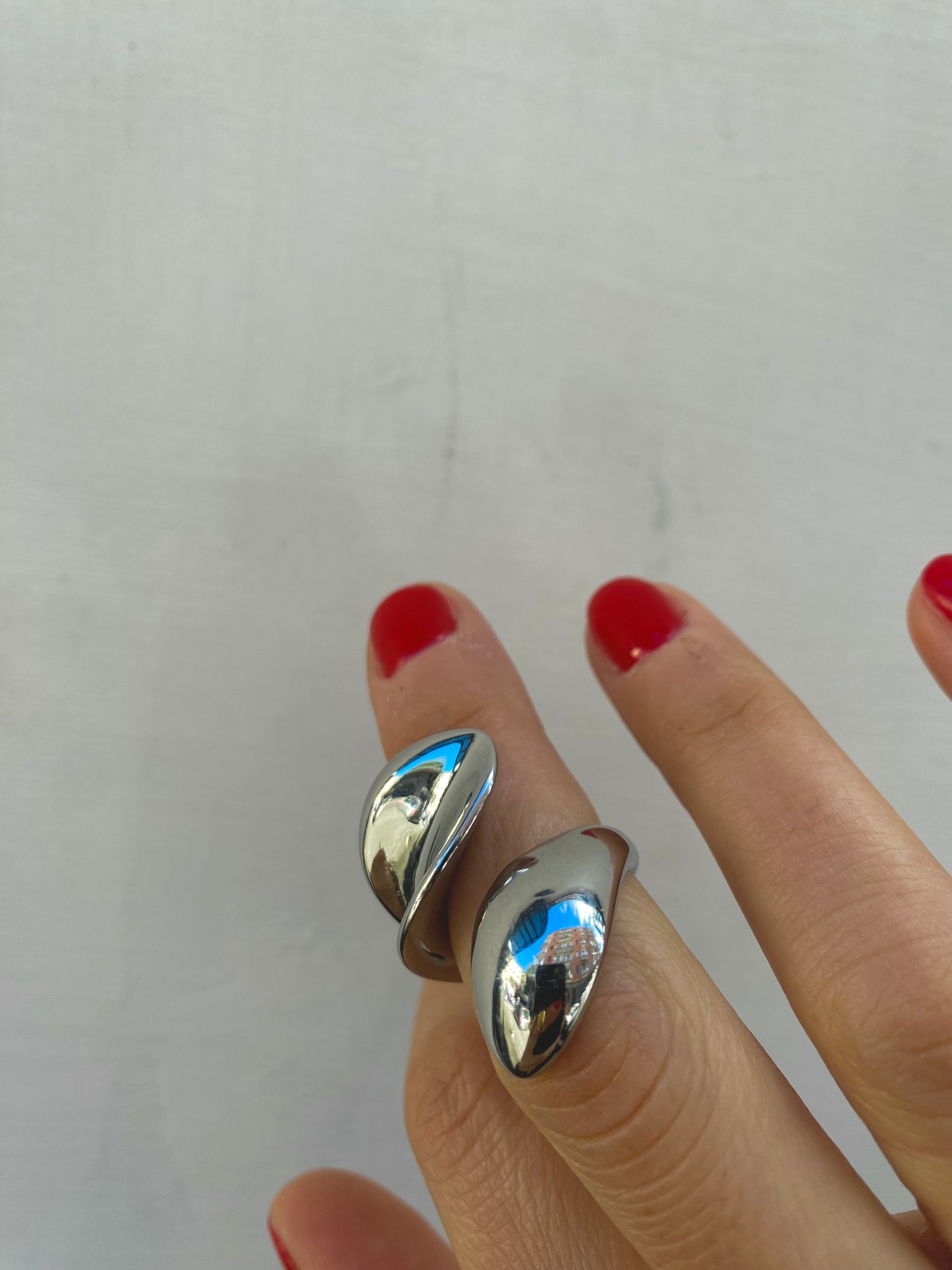 Anello Foglia girodito