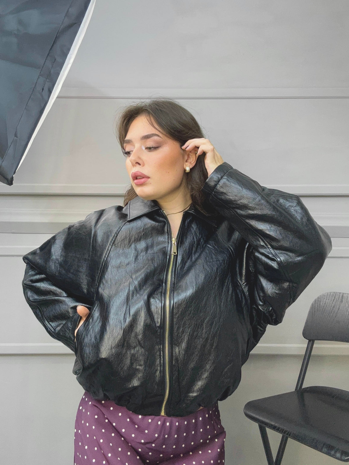 Bomber in Ecopelle