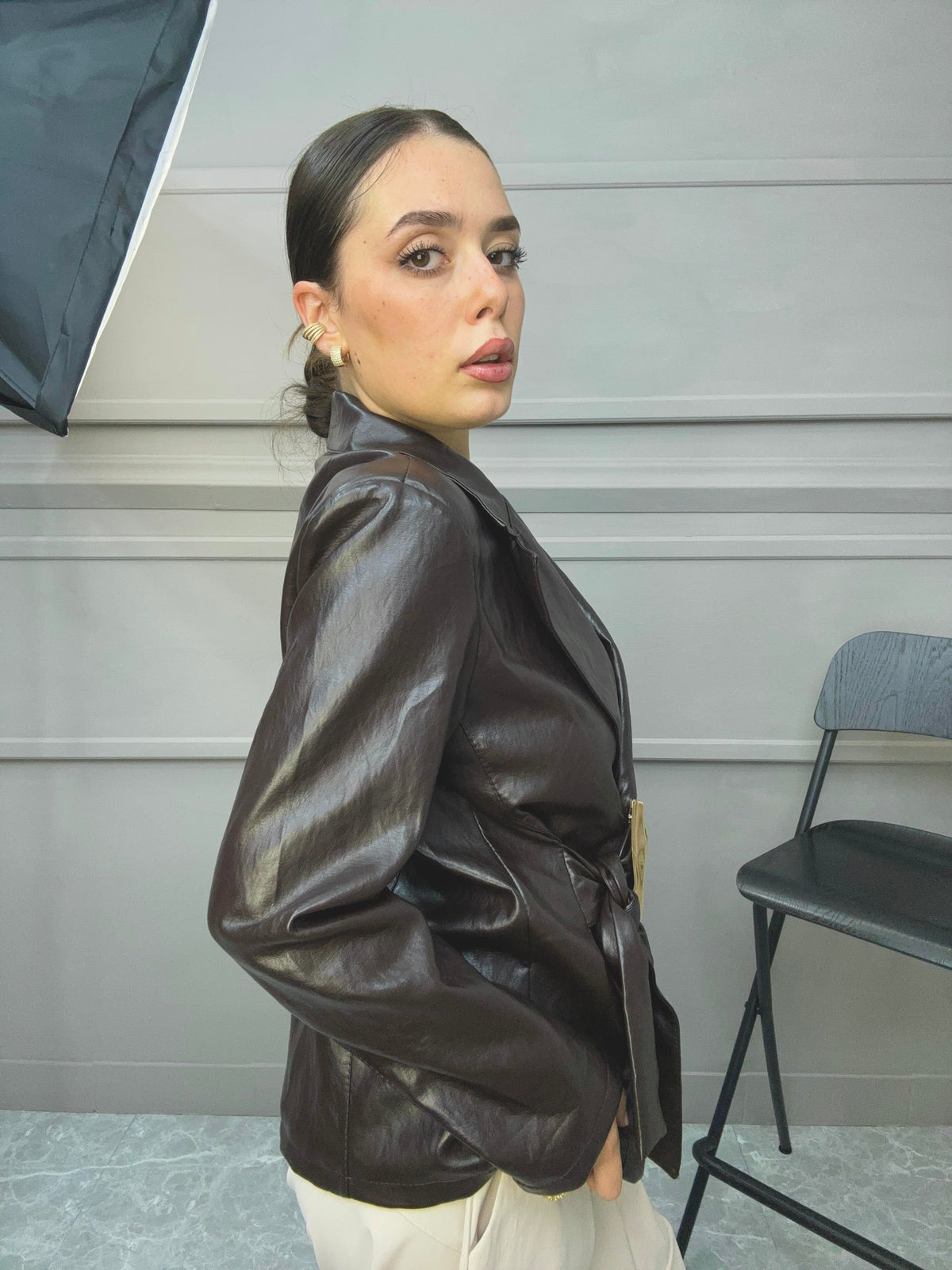 Blazer in Ecopelle