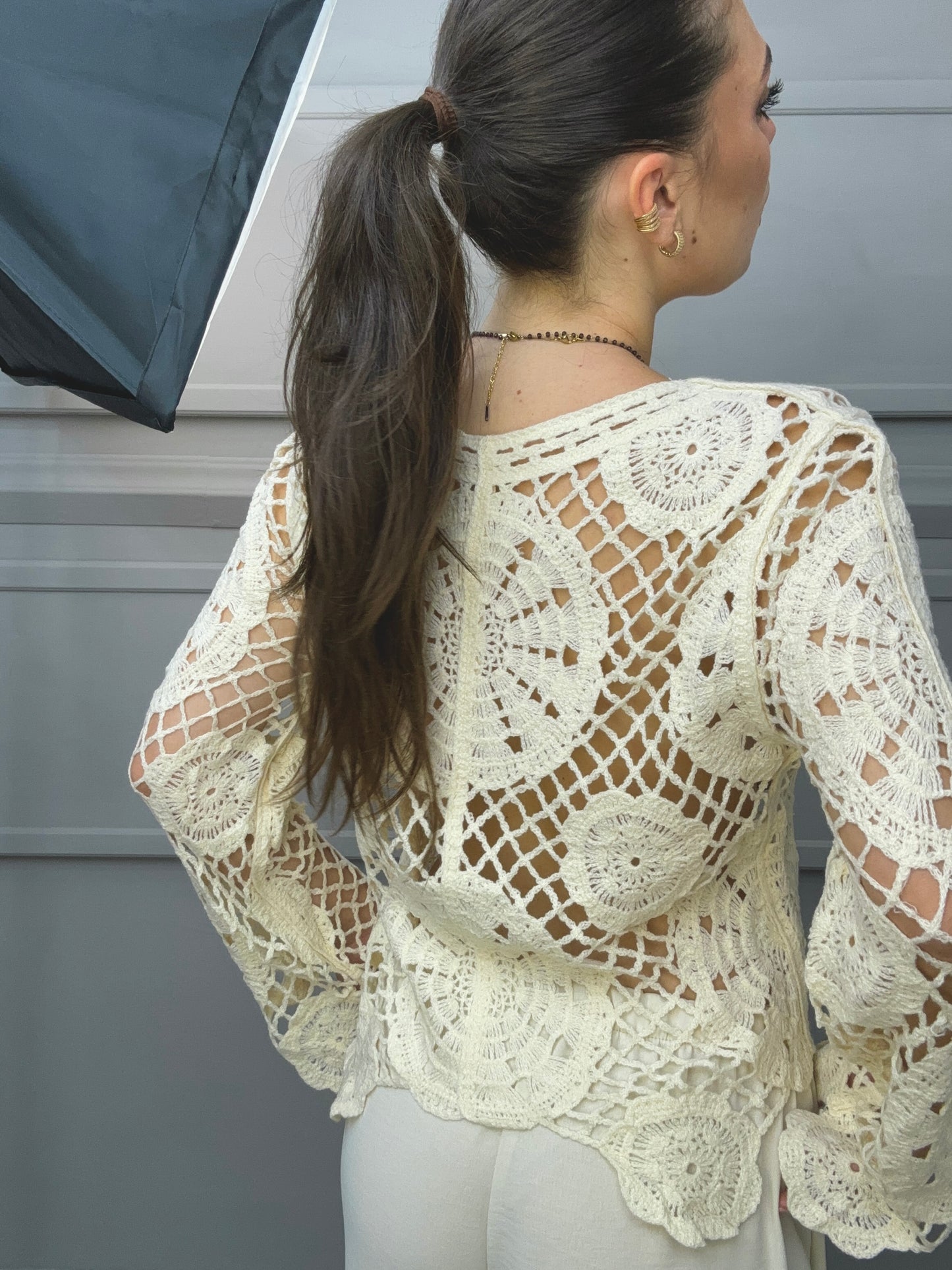 Maglia Macramé