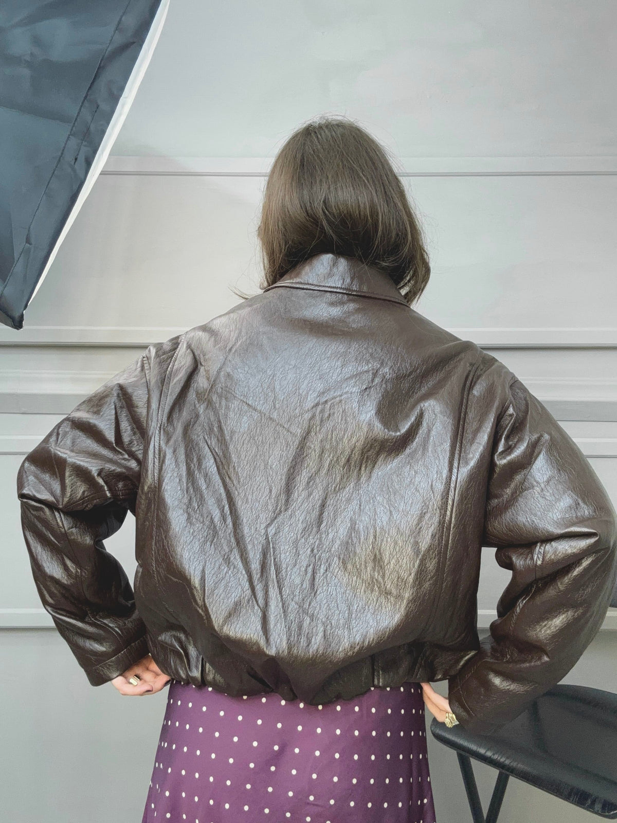 Bomber in Ecopelle