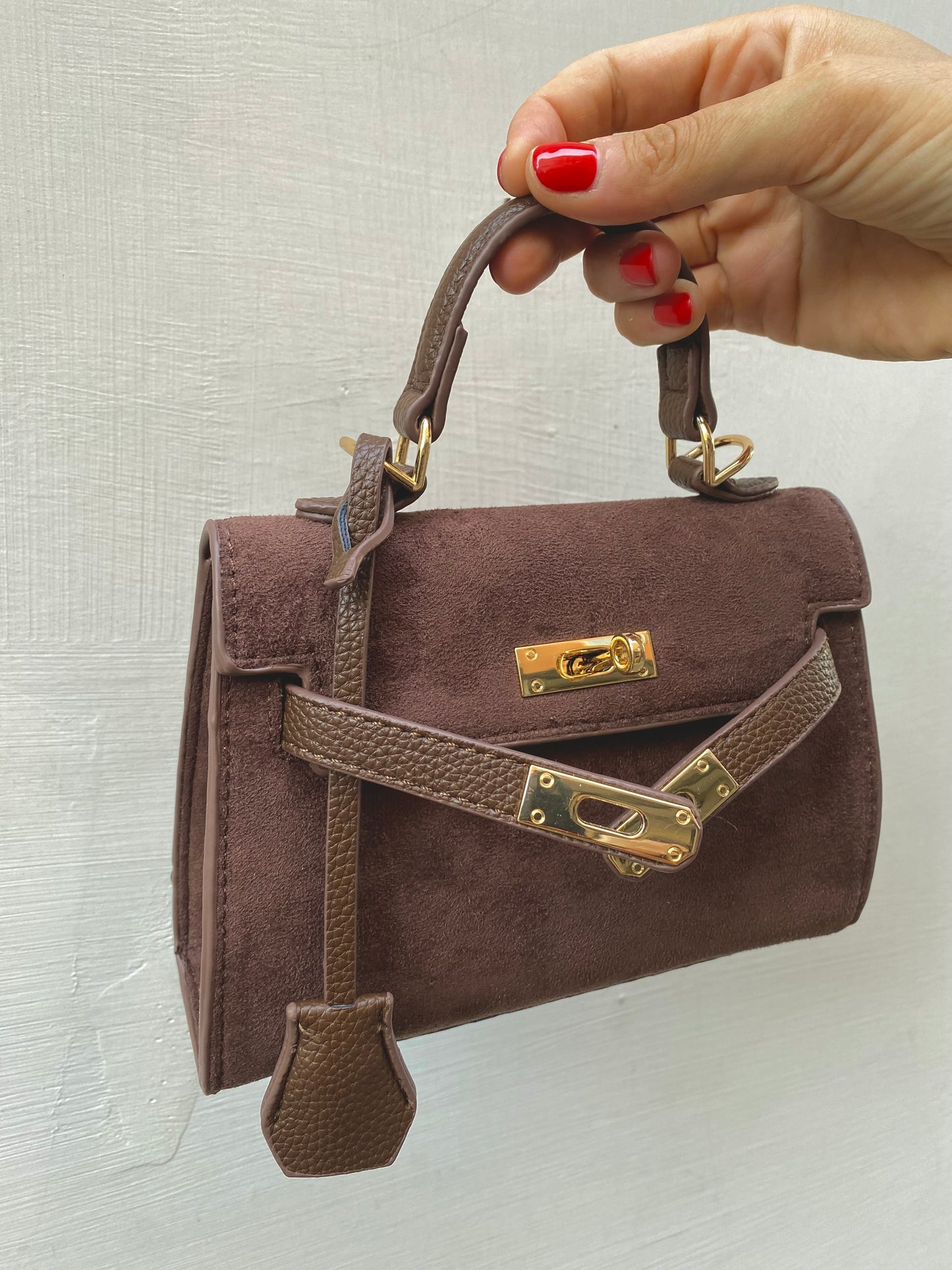 Kelly mini size Camoscio