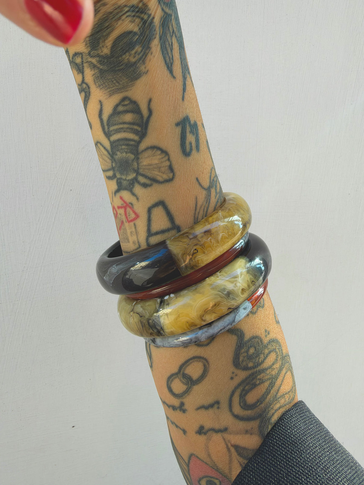 Set Bangles Marmo