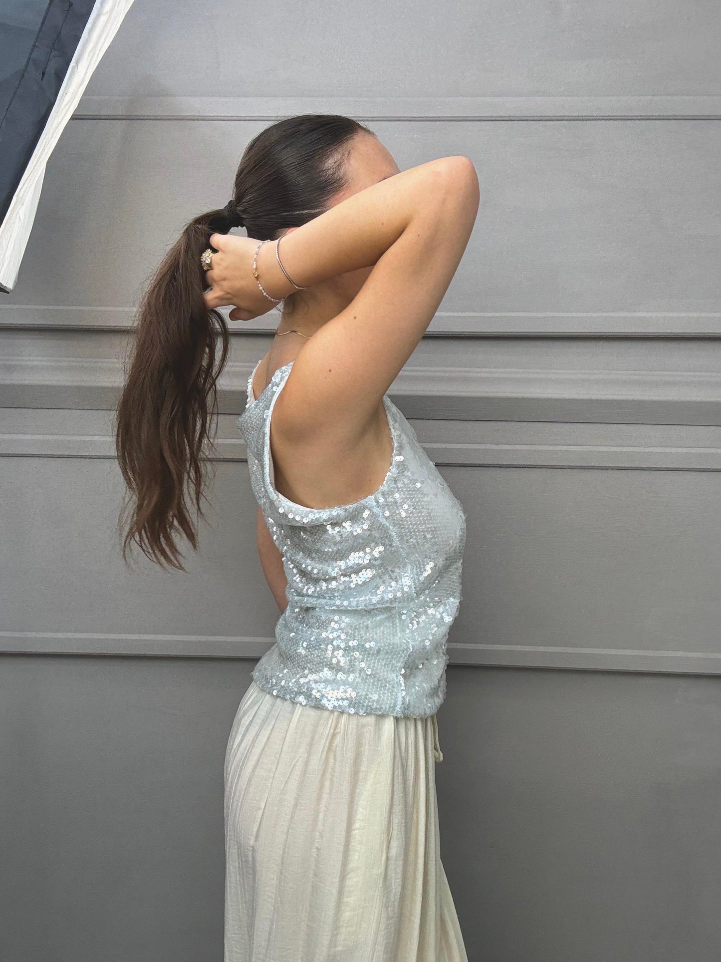 Canotta Paillettes