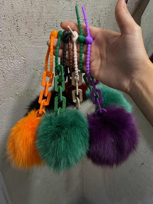 Pompon charms