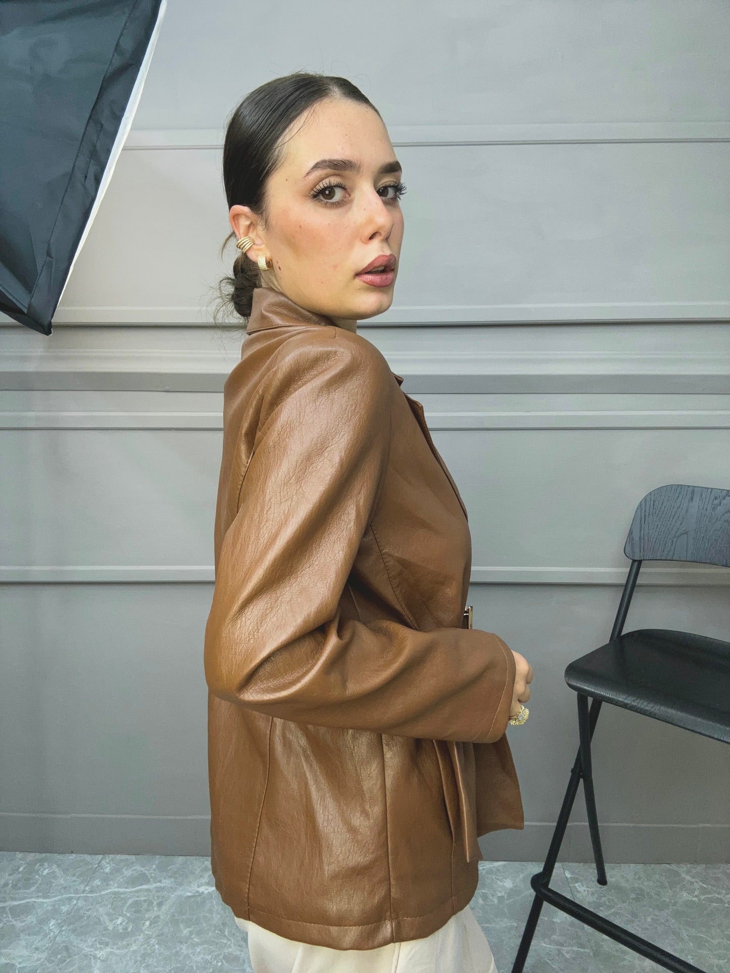 Blazer in Ecopelle