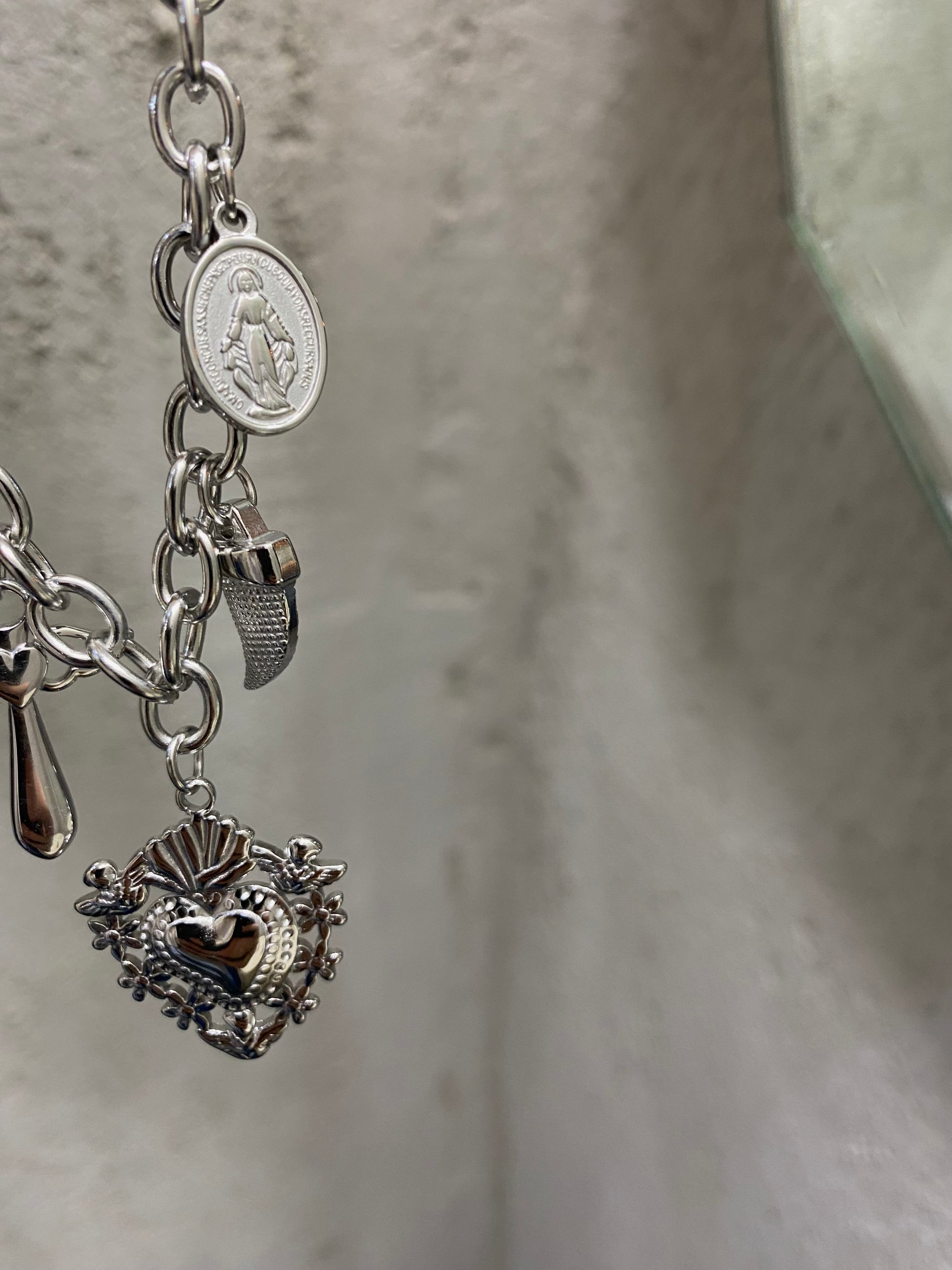 Collana multicharms ex voto