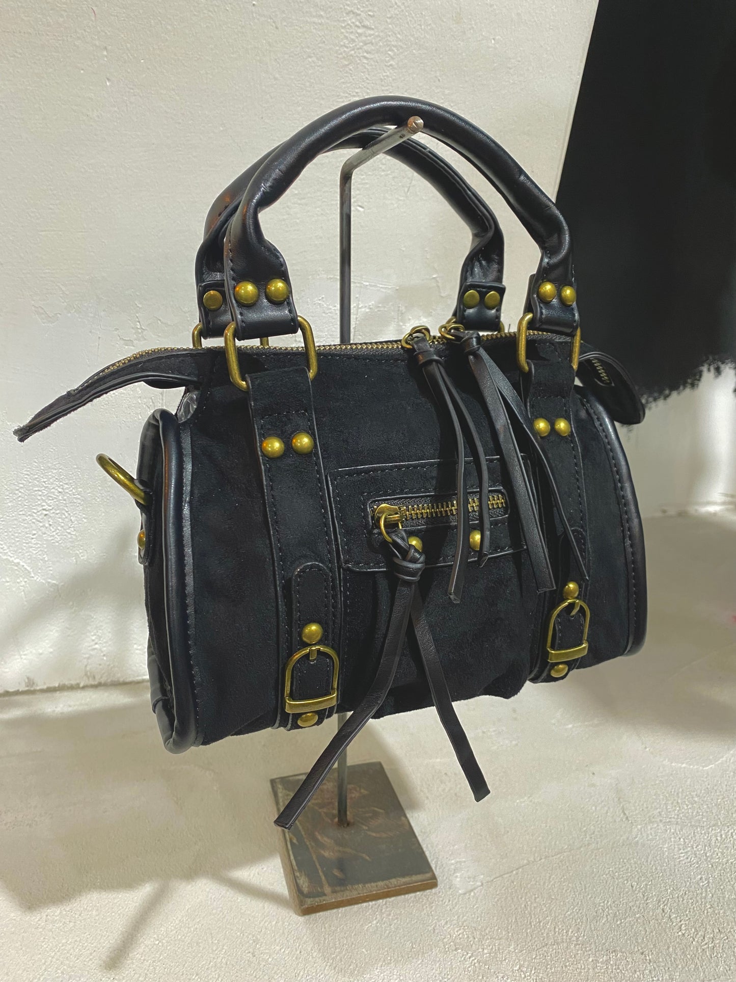 Bauletto Baly mini camoscio