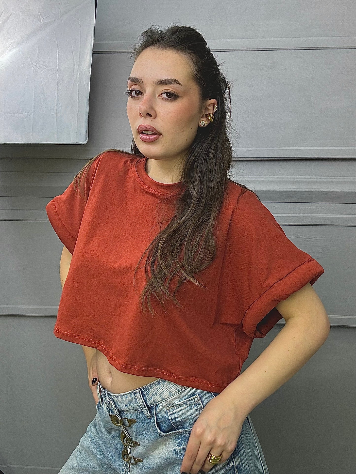Crop T-Shirt Bubble