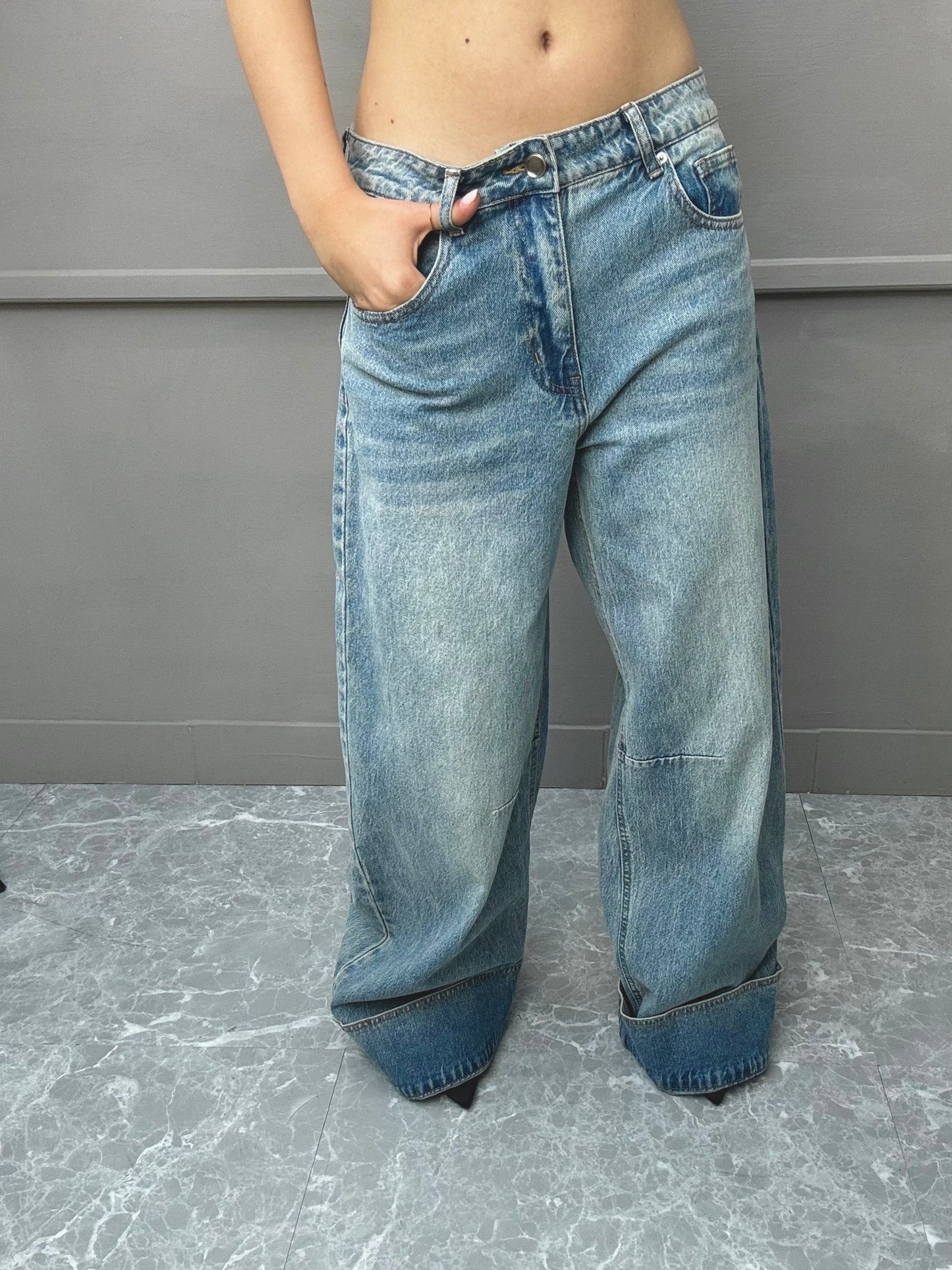 Jeans Wide Cuff