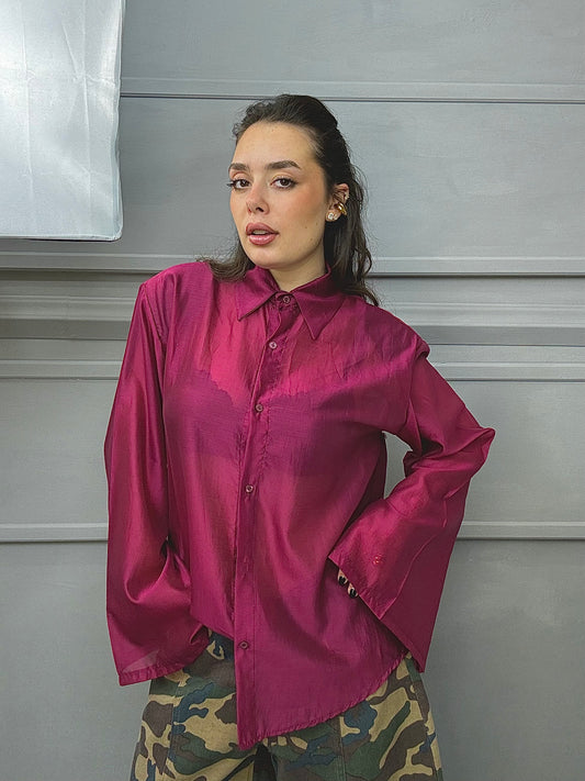 Maxi Camicia Velata