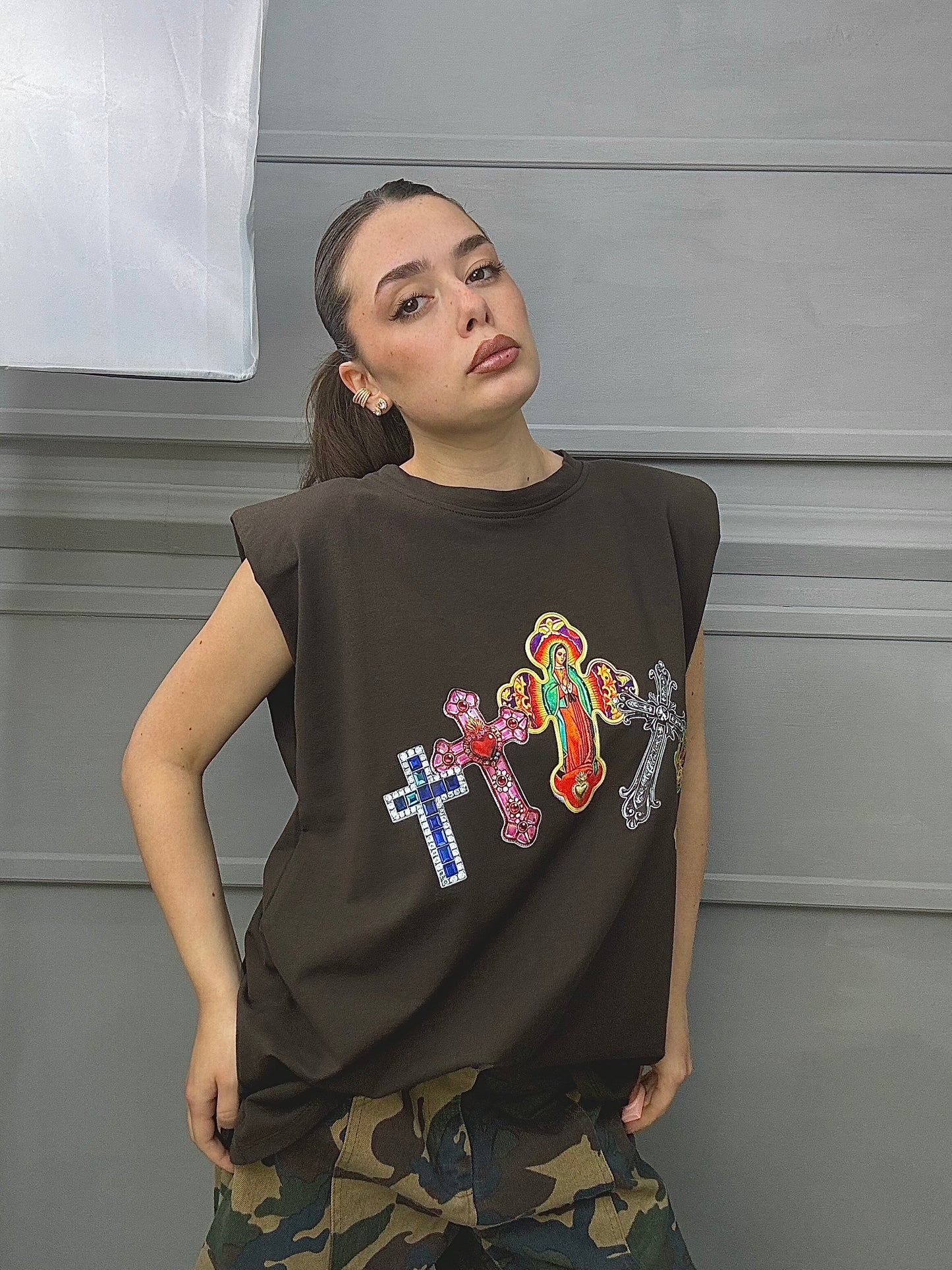 Maxi Canotta Sacred