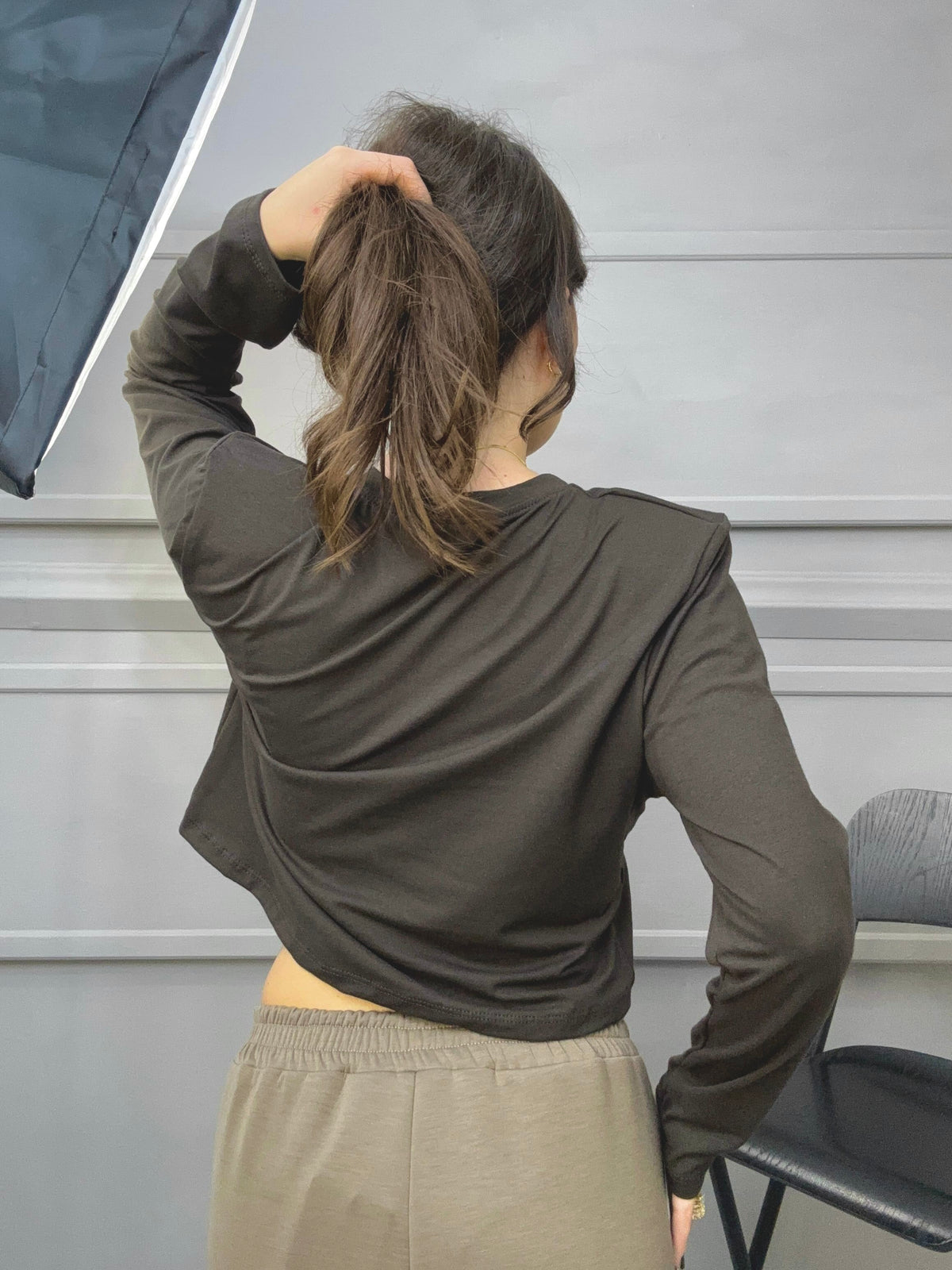 Crop Manica Lunga
