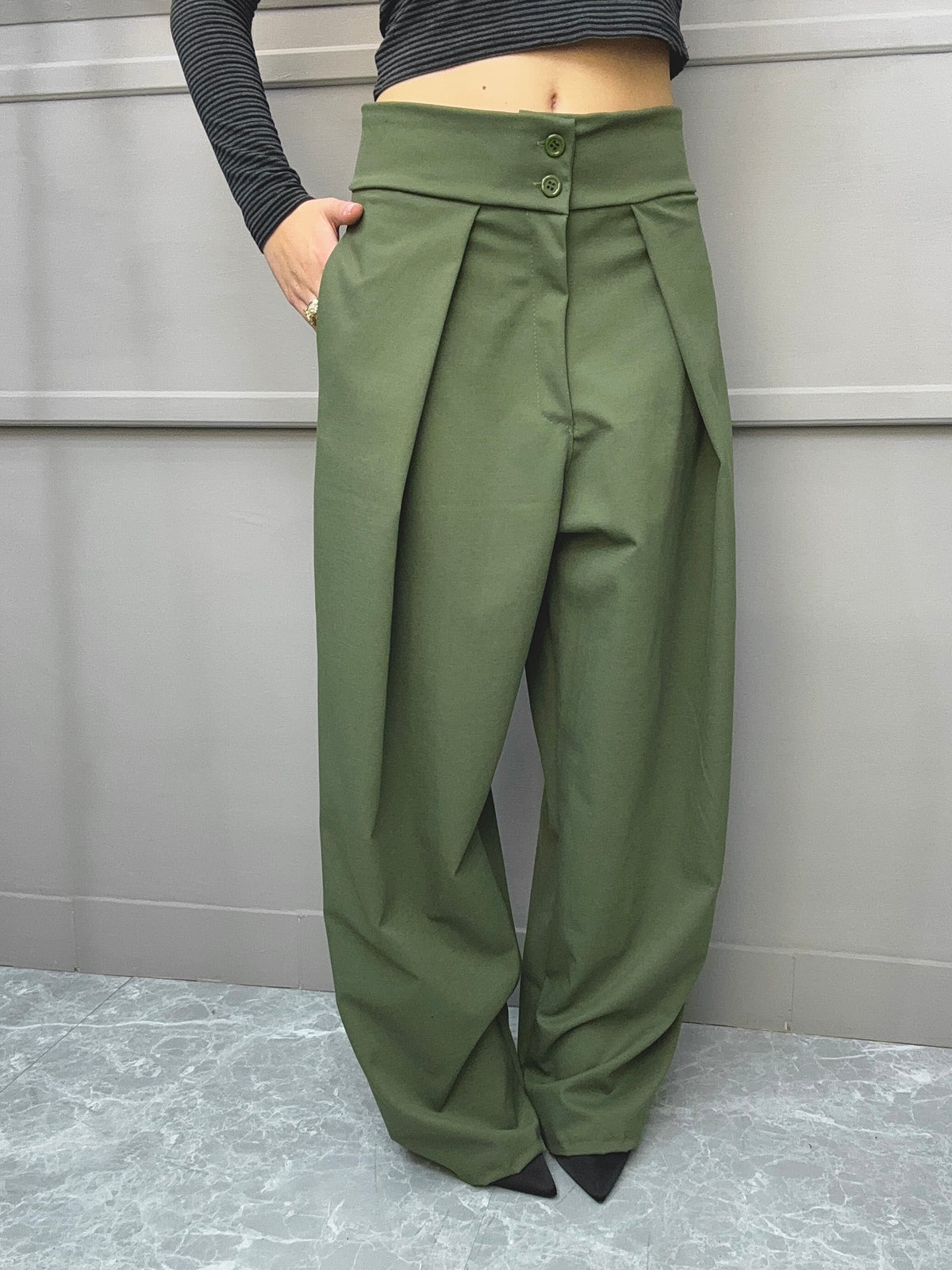 Pantalone Fascia Larga